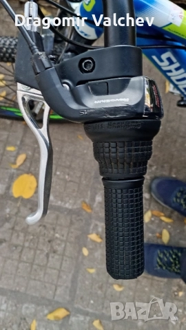 детски алуминиев велосипед ShockBLAZE 24", снимка 4 - Велосипеди - 52443508