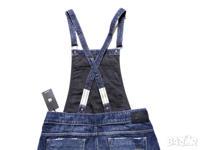 Нови G-star Raw Midge Short Overall WMN Дамски Къс Дънков Гащеризон , снимка 11 - Гащеризони - 45224189