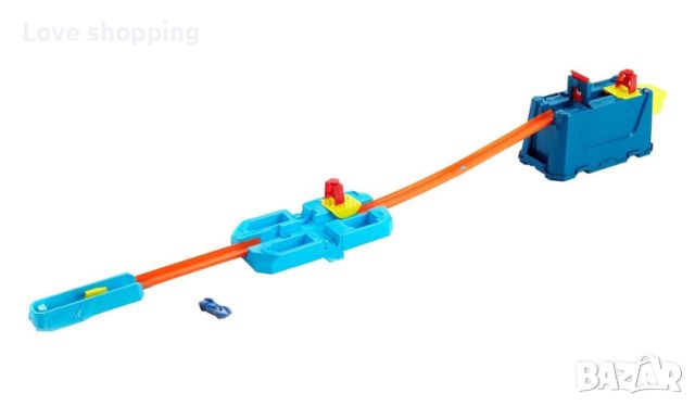 Комплект за игра, Hot Wheels, Hot Wheels Track Builder Stunt Crash Box, снимка 3 - Коли, камиони, мотори, писти - 46265079