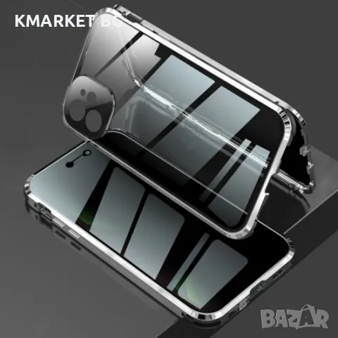 Apple iPhone 12 View Window/ Magnetic Metal Frame Калъф и Протектор, снимка 4 - Калъфи, кейсове - 48014089