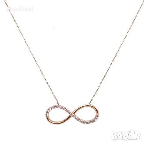 Златно колие 2,31гр. 46,0см. 14кр. проба:585 модел:31370-1, снимка 1