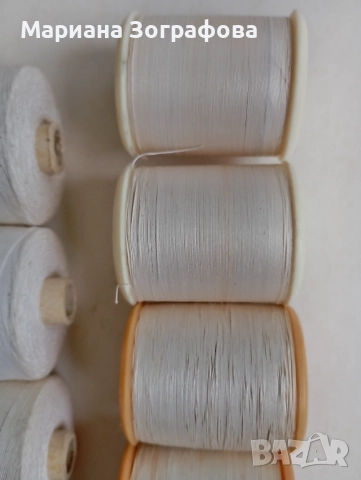 Кинкалерия 30 вида, Рапиди-капси, Макари, обущарски полирани, копринени за бродерия, зиг-заг гайтан, снимка 18 - Други стоки за дома - 49700737