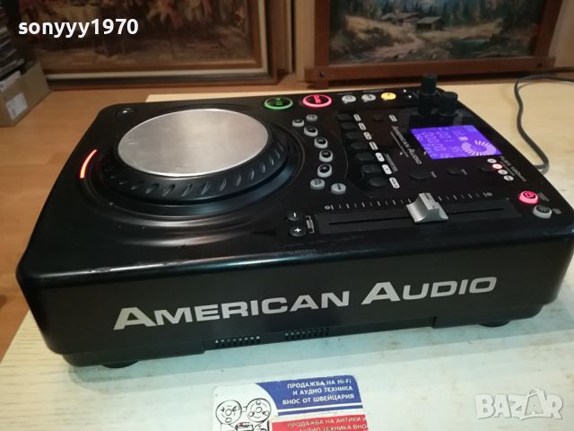  AMERICAN AUDIO FLEX 100MP3 PROFESSIONAL CD PLAYER-ВНОС FRANCE LNWC0405241910, снимка 1 - Ресийвъри, усилватели, смесителни пултове - 45584943