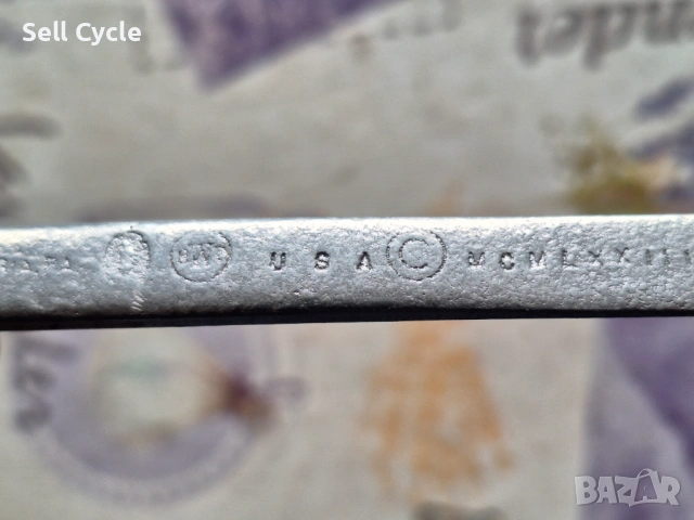 ✅АЛУМИНИЕВО ЧУКЧЕ - WILTON COLUMBIA USA❗, снимка 4 - Антикварни и старинни предмети - 53240501