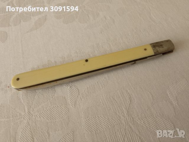 Стар нож за дегустация със слонова кост , снимка 14 - Антикварни и старинни предмети - 45608820