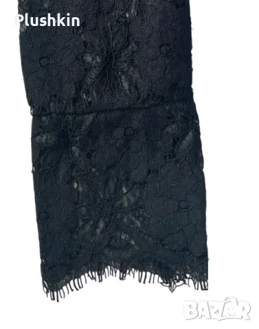 Дантелена блуза H&M - XS, снимка 7 - Блузи с дълъг ръкав и пуловери - 49334731