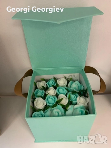 цветя изработени с глицеринов ароматен сапун , снимка 9 - Други - 51962068