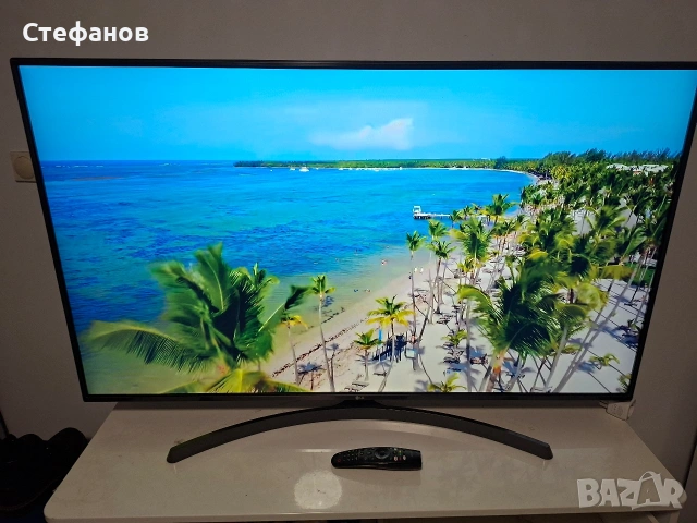 LG 4K Телевизор 55 инча Smart TV, снимка 2 - Телевизори - 53508608