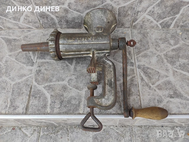 Стара ръчна машинка за мелене, снимка 9 - Други - 51156666