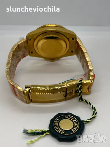 Premium Submariner Gold-Green, снимка 3 - Мъжки - 47230712