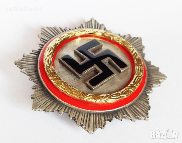 WW2 3 Райх, Военен Орден на Немски Кръст 1 степен., снимка 4 - Антикварни и старинни предмети - 51989661