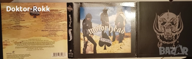 Motorhead - неофициални дискове и оригинален двоен диск , снимка 3 - CD дискове - 52821440