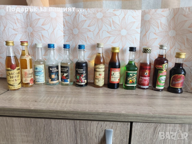 Мини бутилки от миналото , снимка 6 - Колекции - 53856039