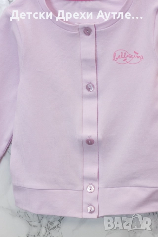 Елегантни блузи за момичета – 100% памук (62–86), снимка 4 - Бебешки блузки - 51968092