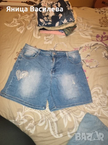 Къси дънки, снимка 5 - Дънки - 50493468