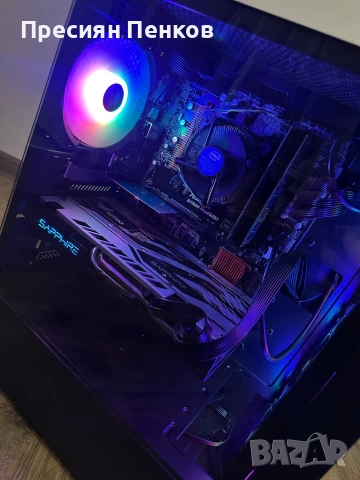 Бюджетен геймърски компютър i5 7500 rx 580, снимка 7 - Геймърски - 53744674