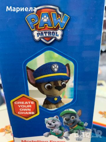 Моделираща пяна Paw Patrol / Персонаж Чейс, снимка 5 - Фигурки - 45667221