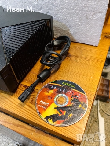 Конзола XBOX + 2 джойстика и игра , снимка 2 - Xbox конзоли - 52466627