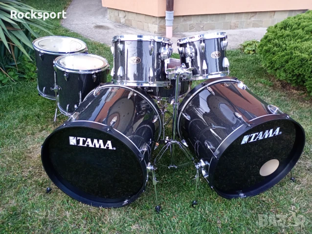 Tama Imperialstar Double Bass Drum Set.
