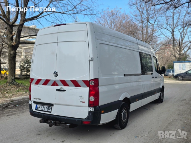 WV Crafter 2.0 TDI 163hp-6ск- 5+1места-MAXI-TipTop, снимка 6 - Автомобили и джипове - 53812403