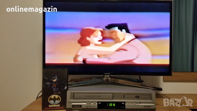 Видеокасета  Батман ( анимация ) VHS, снимка 6 - Други жанрове - 53989617