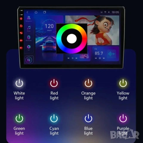 10” 2-DIN мултимедия за Skoda Octavia 2007-2013 с Android 12, 2/32GB, 1280x720 QLED, CPи AA, снимка 16 - Аксесоари и консумативи - 53944256