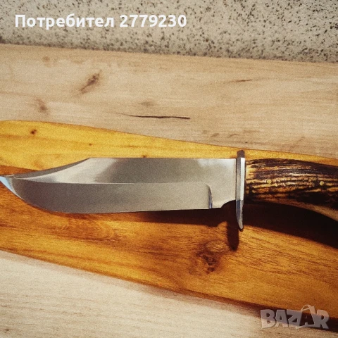 Ловен много масивен нож от колекция , снимка 3 - Колекции - 50754843