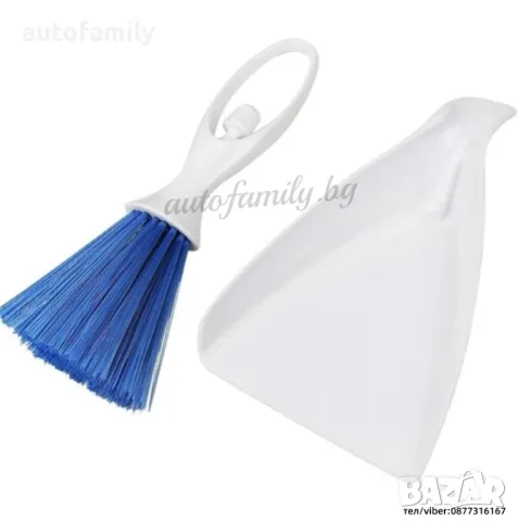 Мултифункционална четка за почистване на прах с лопатка, снимка 1