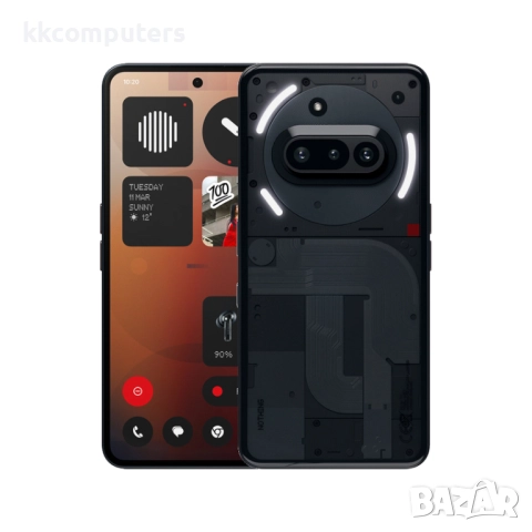 ЧАСТИ ЗА Смартфон GSM NOTHING PHONE(3A) 256/12 BLACK 6.77 ", 256 GB, RAM 12 GB, 50+50+8 MP, 5G 