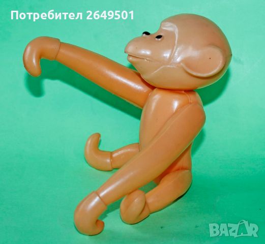 Стара Руска СССР играчка Маймунка 1970те, снимка 6 - Колекции - 35127623