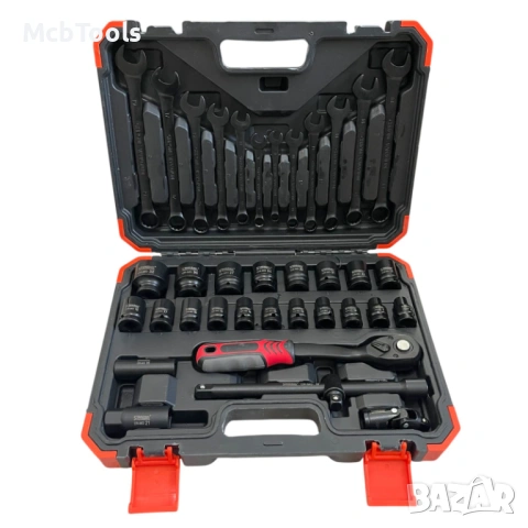 Гедоре ударно 1/2″ 37 части STAHLMAYER, снимка 2 - Гедорета - 53740170