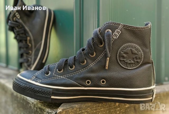 кожени Converce All Star  номер 46- 46,5 кецове / маратонки , снимка 1 - Маратонки - 46202569