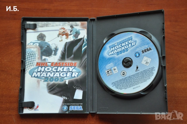 NHL EastSide Hockey Manager 2005, снимка 2 - Игри за PC - 53110249