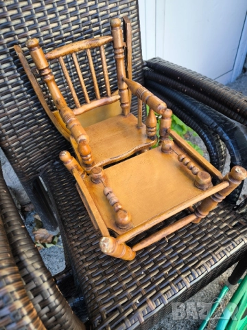 дървено столче, снимка 5 - Декорация за дома - 52232761