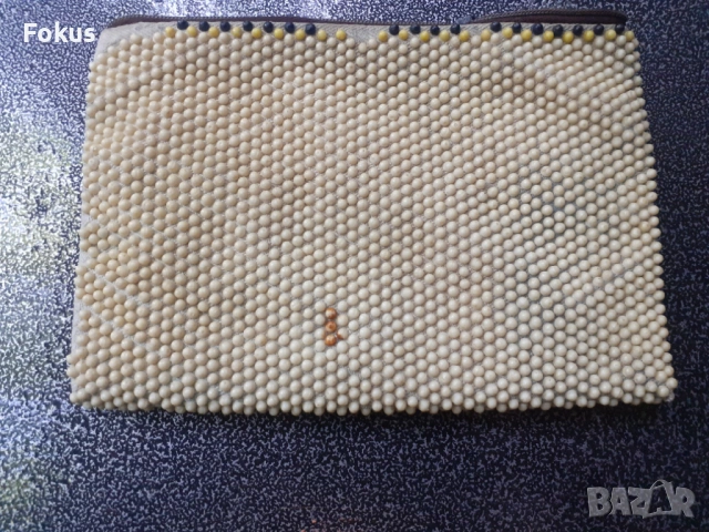 Старо мънистено портмоне, снимка 3 - Антикварни и старинни предмети - 53278818