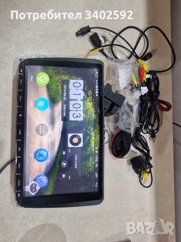 Мултимедия за автомобил 9 инча става за коли vw,seat,skoda, toareg