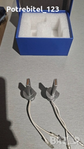 H1 LED крушки 50W 12V мощни и ярки, снимка 3 - Аксесоари и консумативи - 53529181