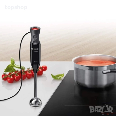 ЧИСТО НОВ Bosch MS6CB6110 ErgoMixx мощна производителност, основа за смесване от неръждаема стомана, снимка 2 - Блендери - 51572526