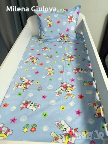 Детско спално бельо Ранфорс за кошара, снимка 11 - Спално бельо - 54247146