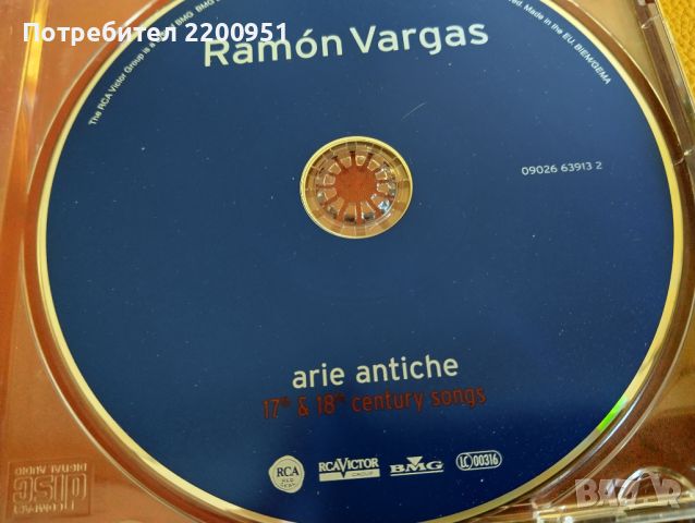 RAMON VARGAS, снимка 8 - CD дискове - 45633588