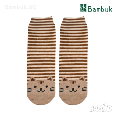 Дамски чорапи за весело настроение “Сладки животни”, снимка 4 - Други - 52577607