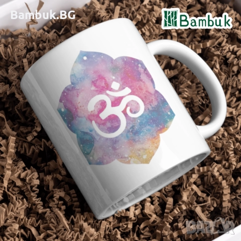  Чаша “Буда | ОМ”, снимка 5 - Чаши - 52577122
