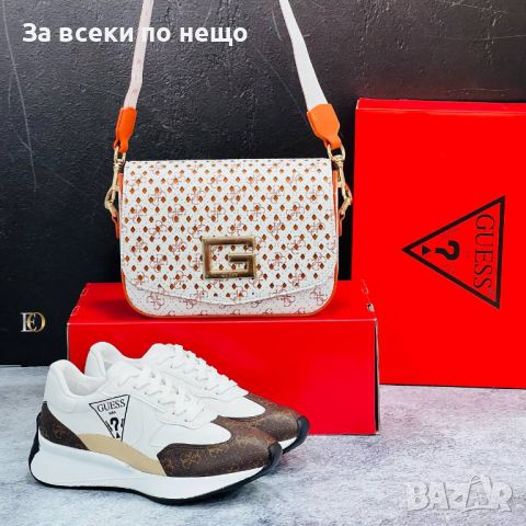 Дамска чанта Guess - Различни цветове Код D446, снимка 6 - Чанти - 46673421