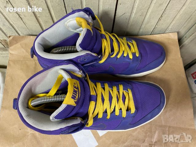 Nike Dunk High Zoom Premium Lakers Purple''оригинални маратонки 40.5, снимка 9 - Маратонки - 45904093