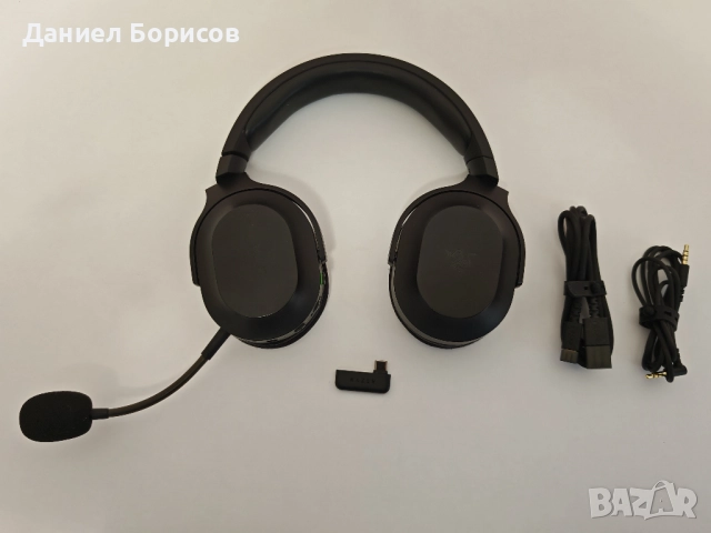 Безжични геймърски слушалки Razer Barracuda X (2022) - 4-в-1