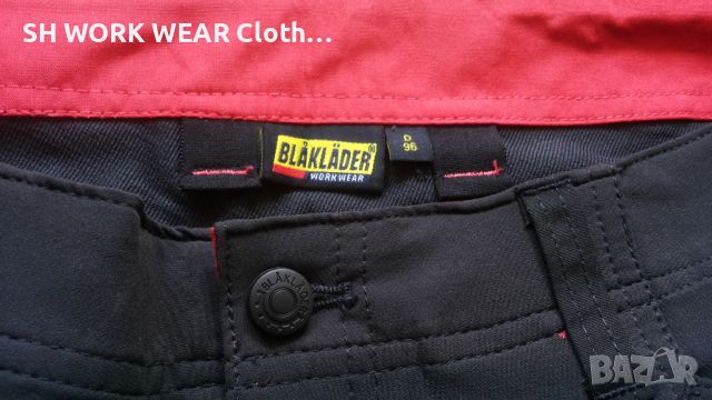 BLAKLADER 1456-1845 Stretch Trouser размер L работен панталон W4-149, снимка 14 - Панталони - 45627301