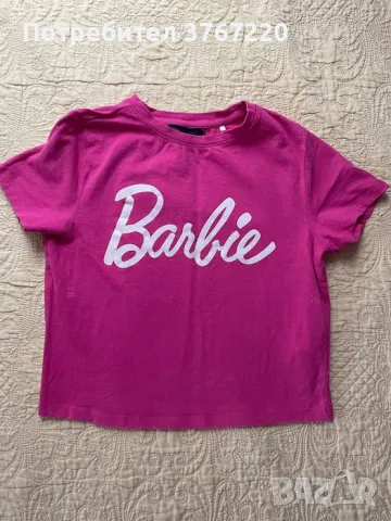 Тениска (crop top) “Barbie”