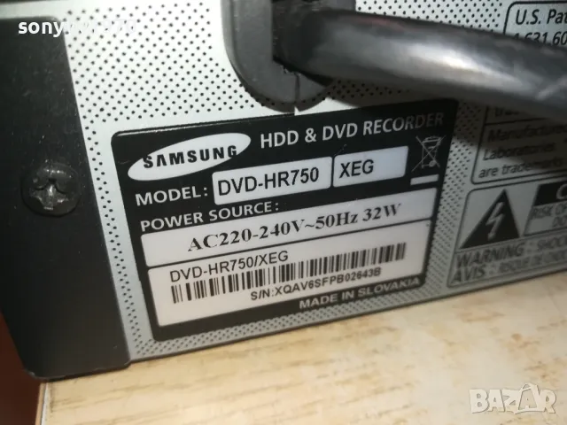 samsung hdd/dvd recorder-внос swiss 0509241339, снимка 11 - Плейъри, домашно кино, прожектори - 47139995