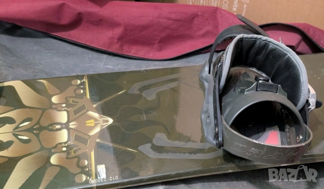 Сноуборд Salomon 158 с автомати, снимка 5 - Зимни спортове - 51596802