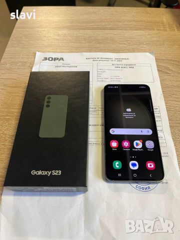 Samsung S23 5G 256GB Гаранция , снимка 1 - Samsung - 46329328